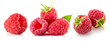 © Iurii Kachkovskyi - Ripe raspberry isolated on a white background. Ripe raspberries