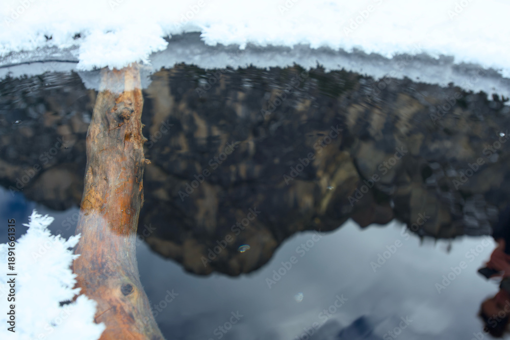 LAGO DI BRAIES, ITALY – 23 JANUARY 2026: Selection of winter scenes ...