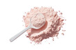 © adri - Light pink powder in a white measuring spoon