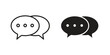 © Vhj - Chat bubble icon vector design. Vector elements for infographic web
