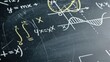 © Vibudhaart - Mathematical Formulas on Blackboard