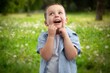 © BillionPhotos.com - Curious Little child Exploring Nature in Forest.