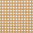 © BTG - Natural woven rattan cane webbing pattern