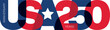 © Annamorphosis - USA 250 Years Independence Anniversary illustration