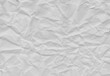 © The Stock King - Paper background texture crumple wrinkle white pattern, torn newspaper abstract rough vintage wall parchment crease scrapbook coraboard, wrinkled aged crushed crumpled.