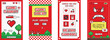 © betcha - Instagram stories template pixel art retro vintage game illustration style social media posts