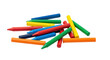 © Maria - Pile of colorful wax crayons isolated PNG, art supplies for drawing and coloring on transparent background