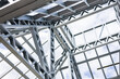 © NastyaPhoto - New home construction framing. Metal stud framing system with rust resistant coating in a drywall assembly. Structure of steel for building construction. Metal house frame.