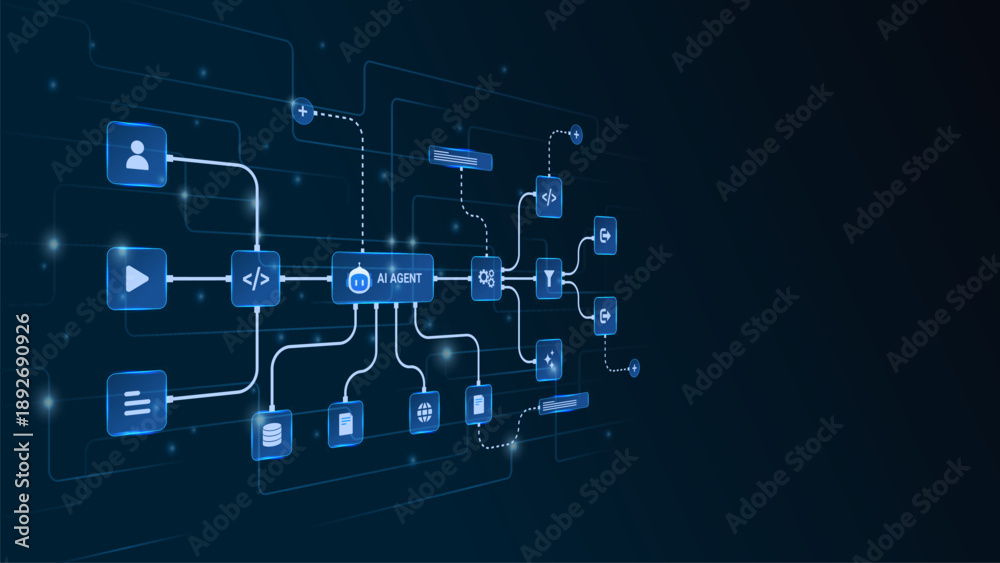 AI workflow automation artificial intelligence. ai agent network ...