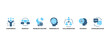 © SARMANICON - Soft skills banner web icon vector illustration concept with icon of personality, problem solving, confidence, adaptability, empathy, collaboration, patience, communication