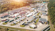 © AlexGo - Truck fleet parked at warehouse facility