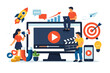 © Vlad - Digital marketing team creating engaging video content for online promotion and growth