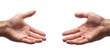 © athof - Two outstretched hands ready to shake (1)