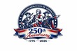 © PixelArtist - USA 250 Anniversary Revolutionary Patriots Illustration