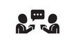 © Png Art - Black Solid Vector Icon for User Interface Design, Modern Flat Symbol for Mobile App, Web UI, Business Software, Digital Technology, Isolated Monochrome Illustration