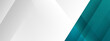 © SyahCreation - Clean corporate background with white space and sharp teal diagonal geometric overlays