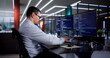 © Andrey Popov - Busy Software Engineer Coding In Office, Developing Web Applications