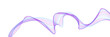 © Iris - Abstract vector wavy lines flowing smooth curve purple cyan gradient color on transparent background in concept of luxury, technology, science, music, modern