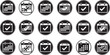 © Nafiz - Set of calendar icons