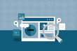 © SB Creative - AI integrated with CMS software generates text, video and image content for websites and blogs to improve SEO and better match user intent.