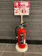 © graful - 消化器　消防　火事　緊急　fire extinguisher on the wall