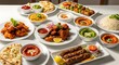© Shahid - Delicious ramadan food spread traditional meals for iftar and suhoor