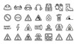 © Masand - Warning signs and safety symbols collection.