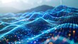 © Chayapa - Digital Waves of Innovation: A captivating abstract visualization of interconnected waves, rendered in vibrant shades of blue, symbolizing the dynamic and ever-evolving landscape of technology.