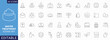© designer - Water treatment icon set. containing water filtration, aquifer, filter, sewage treatment, drain, chlorinated, ultraviolet cleaning, Etc. Fully Editable. Vector illustration.