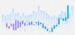 © Ardkyuu - Trading candlestick chart design. Trading charts for financial or business concepts. Stocks, crypto, forex. Vector illustration