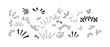 © Chromatic Tales - line sparkle vector set, comic style decorative lines, burst effects, and dynamic radial patterns in black for enhancing illustrations, comics, and graphic designs with energetic visual elements