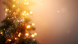 © Touch - Soft Focus Christmas Tree with Cozy Garland Lights