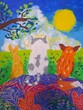 © Nanda - spring landscape with flowers and animals