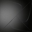 © DECHA - Black and White Hexagon Wave Abstract Background