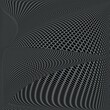 © DECHA - Black and White Hexagon Wave Abstract Background