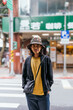 © Nazareno - Young man posing on urban street in taiwan