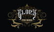 © Anton blez - GLORY TO GOD lettering custom style design