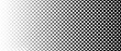 © vika_k - Thick to thin grid pattern gradient. Fading net gradation texture background. Black repeating mesh backdrop for overlay, cover, banner, poster. Vanishing overlapping lattice wallpaper. Vector