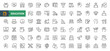 © Happy Art - An education icon set. Contains icons related to school, college, university, learning, e-learning, knowledge sharing, lessons and achievements. Simple vector line icons collection.