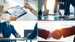 © metamorworks - Collage video of various business scenes