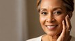 © Ilja - Stunning Mature African American Woman with Radiant Smile and Confident Elegance in Natural Light