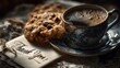 © lasalus - Thank you note with coffee and cookies