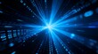 © Adobe Contributor - Digital Data Stream with Futuristic Light Burst