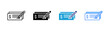 © Ifanicon - Bank Check icon set multiple style collection