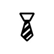 © ria3322 - The tie icon design. Necktie and neckcloth symbol. illustration isolated on white background