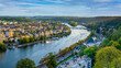 © Bilal - Panoramic Namur city view with Meuse river from the Citadel.