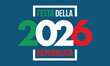 © scoutori - Italia. Festa della Repubblica Italiana. Text in italian: Italian Republic Day. Happy national holiday. Celebrated annually on June 2 in Italia. Italy flag. Patriotic design. Vector poster