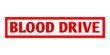 © MohammedMudassir - Blood Drive stamp seal with background. Blood Drive grungy rubber stamp.