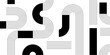 © JUBO SIAK - Abstract linear pattern illustration with flowing parallel stripes. Monochrome, white and black. Clean modern art composition, ideal for branding, packaging, editorial layouts and stylish backgrounds