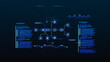 © Fardived - AI workflow automation artificial intelligence. ai agent automation system showing node user, processing, analytic flow, coding and process flow.